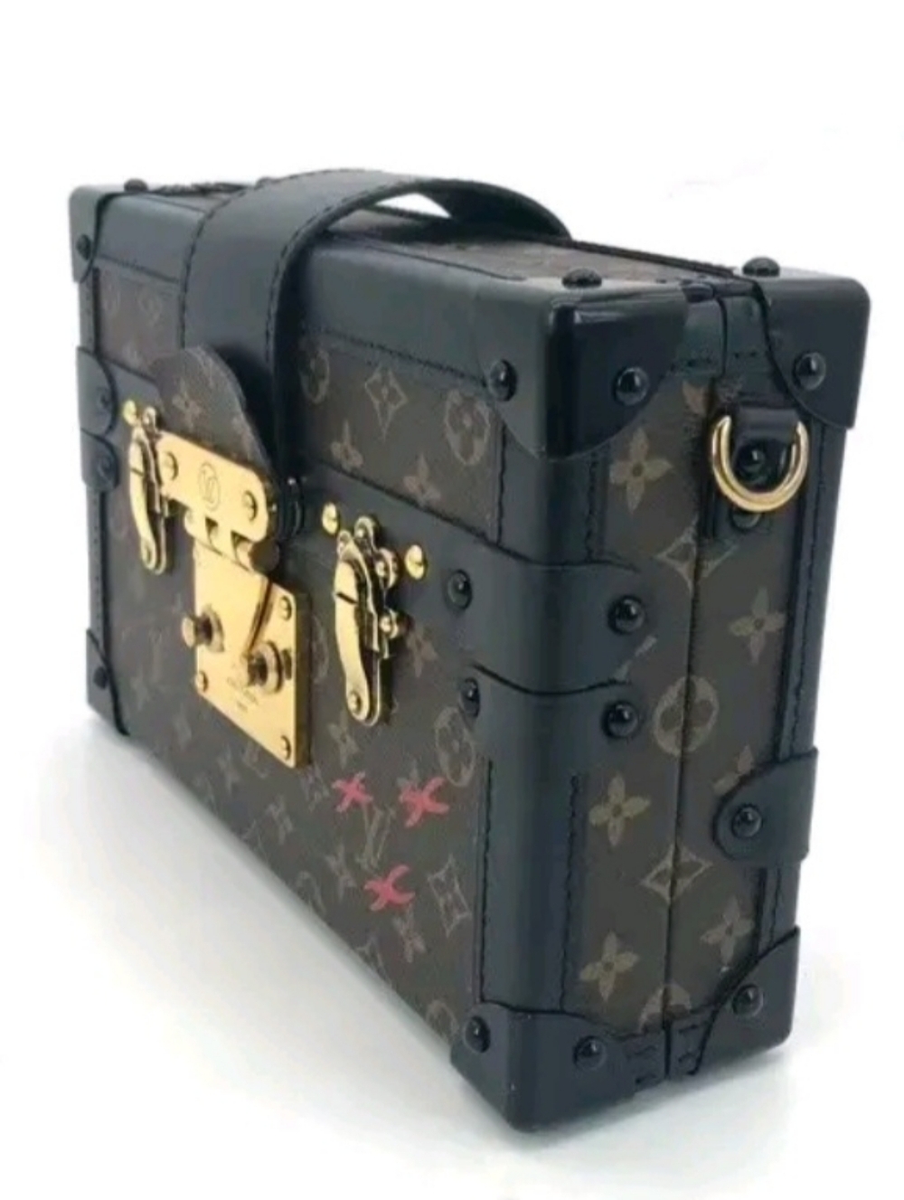 Louis Vuitton Monogram Petite Malle Trunk Style.0 - Picture 4 of 17